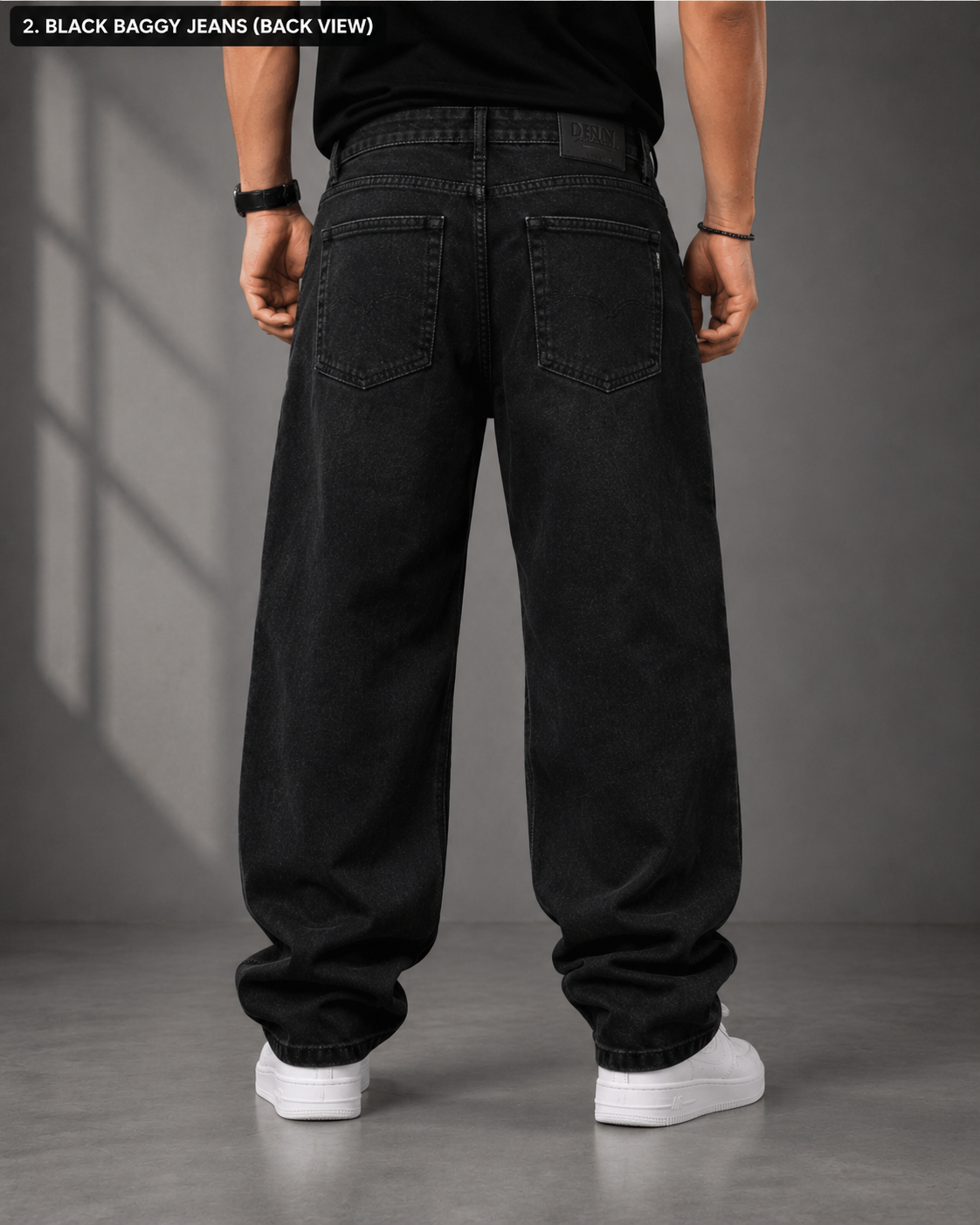 Black Baggy Jeans