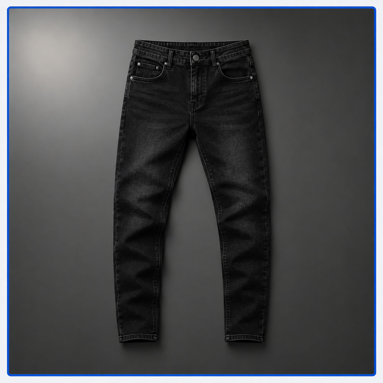 Navy Slim-Fit Stretch Pent