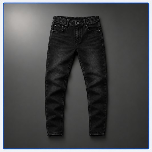 Navy Slim-Fit Stretch Pent