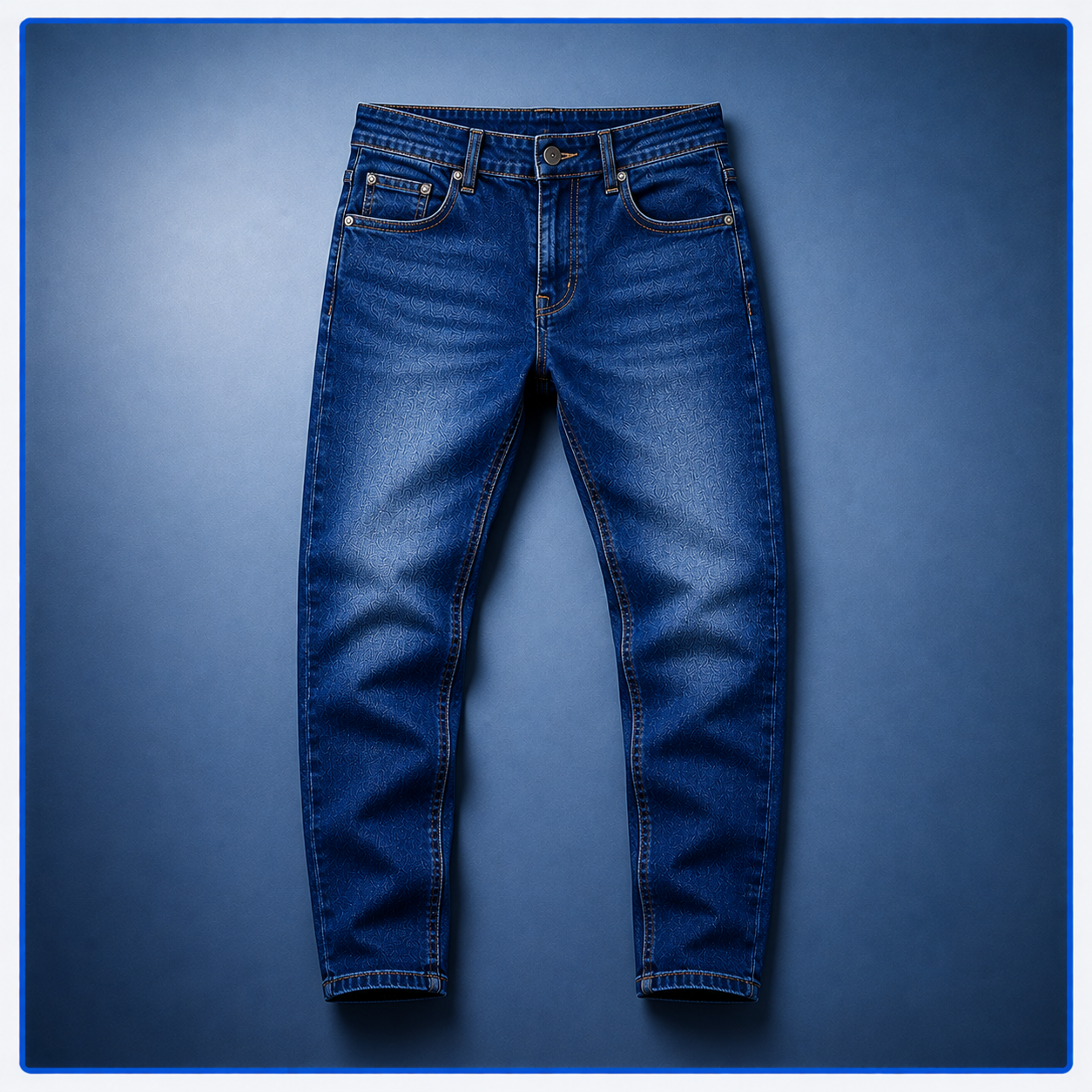 Navy Fit-Slim Jeans